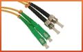 Patchcord SM SC/APC-ST/UPC DUPLEX, 2M